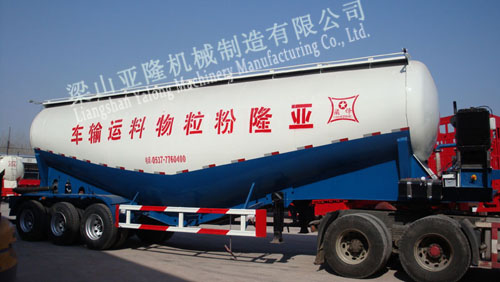 粉粒運輸半掛車