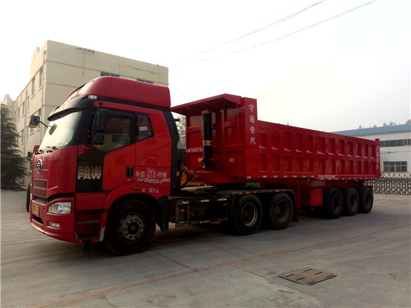 優質后翻自卸半掛車