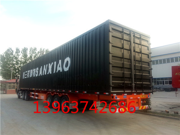 骨架式運輸半掛車