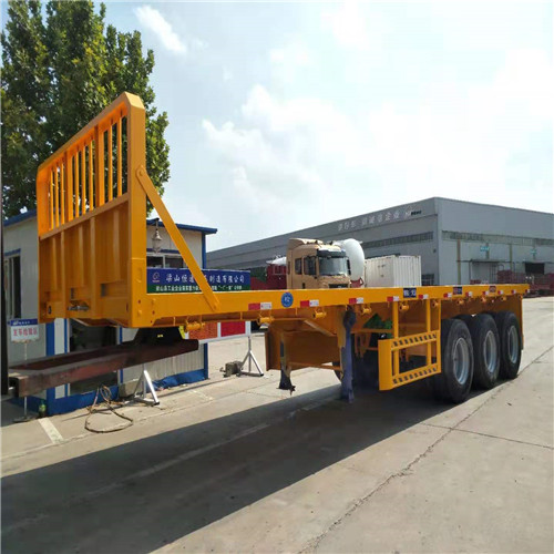 山東平板自卸半掛車廠家