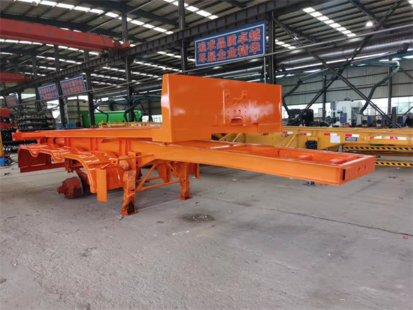 骨架式集裝箱運(yùn)輸半掛車廠家