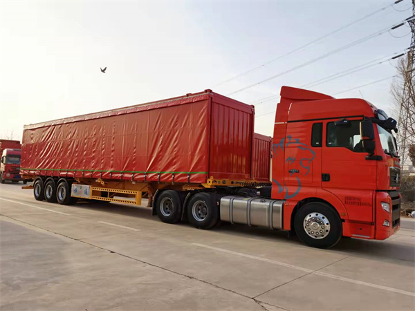 側(cè)簾半掛車廠家