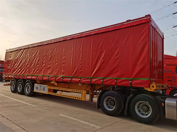 側(cè)簾半掛車銷售