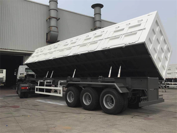 側翻自卸半掛車高優質廠家