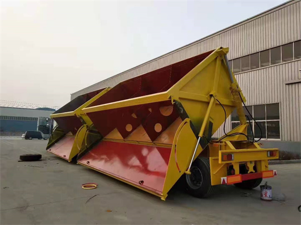 側(cè)翻自卸半掛車廠家