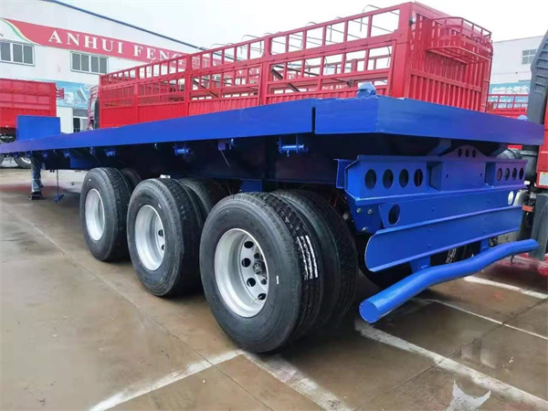 平板式集裝箱半掛車