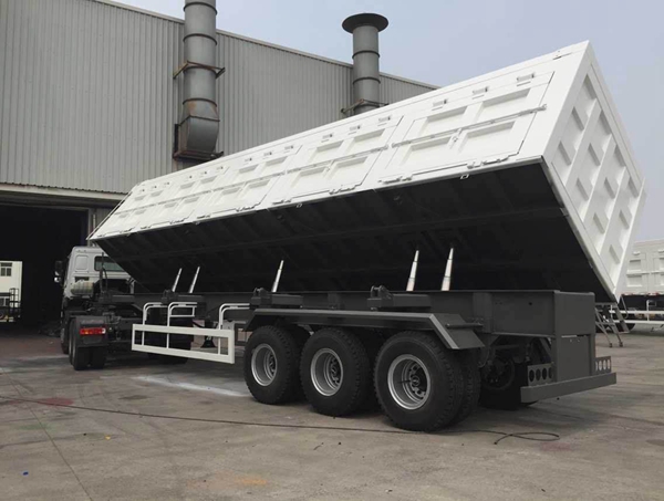 側(cè)翻半掛車訂購