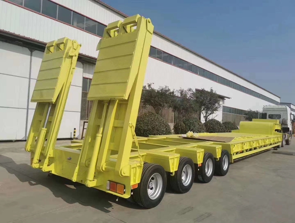 低平板半掛車制造