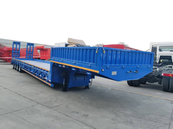 大件運輸低平板半掛車